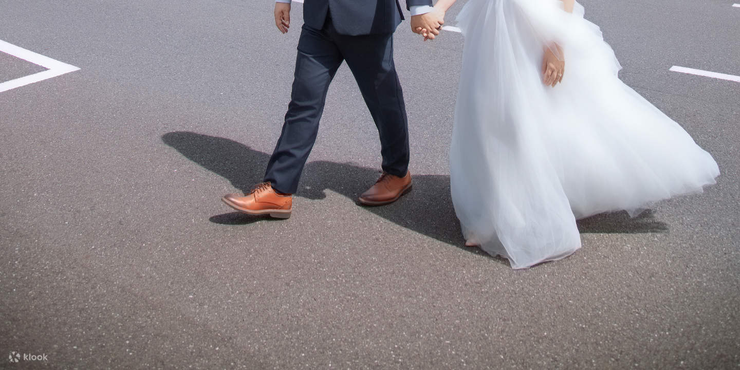 Tokio: Tour fotográfico de boda con 3 ubicaciones y estilismo profesional